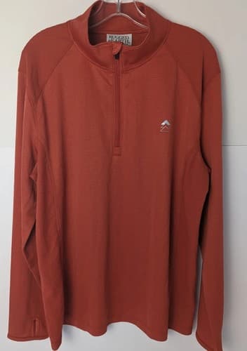 Rugged Earth Outfitters Mens 1/4 Quarter Zip Pullover Size Large RN101760