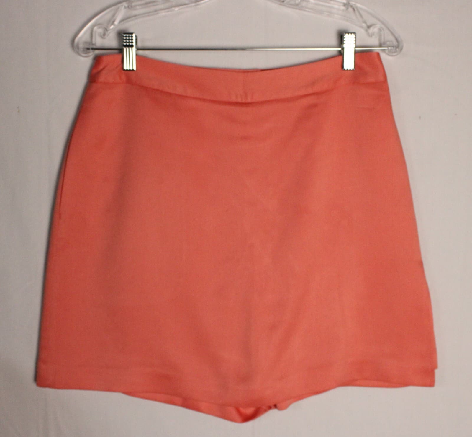 EP Pro Golf Skort Tangerine, Size 8 pockets, Back Zipper, side slit Skirt Shorts