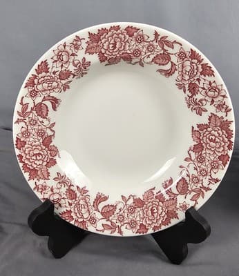 Jackson China Restaruantware Jessica pattern 8 1/4" Bowl N7 Falls Creek PA USA