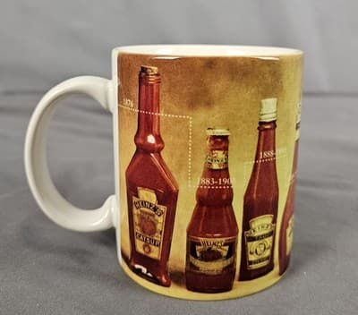 History of Heinz Ketchup Coffee Mug 1876-1962 G.Thanks Collectible