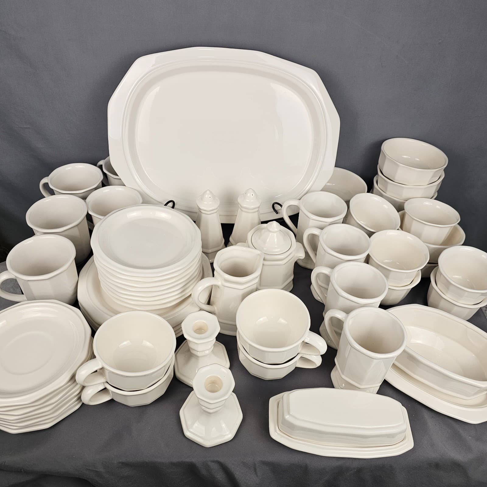 Pfaltzgraff Heritage White Dinnerware by the piece