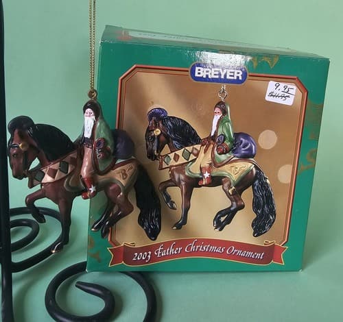 Breyer 2003 Father Christmas Horse Ornament