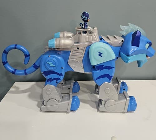 PJ Masks Power Cat Vehicle Animal Power Charge & Roar Catboy Figure Toy Tested