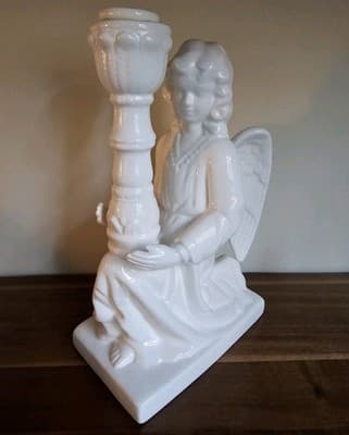 Niccolò Dell'Arca Angelo Candle Holder Angel 11" Tall