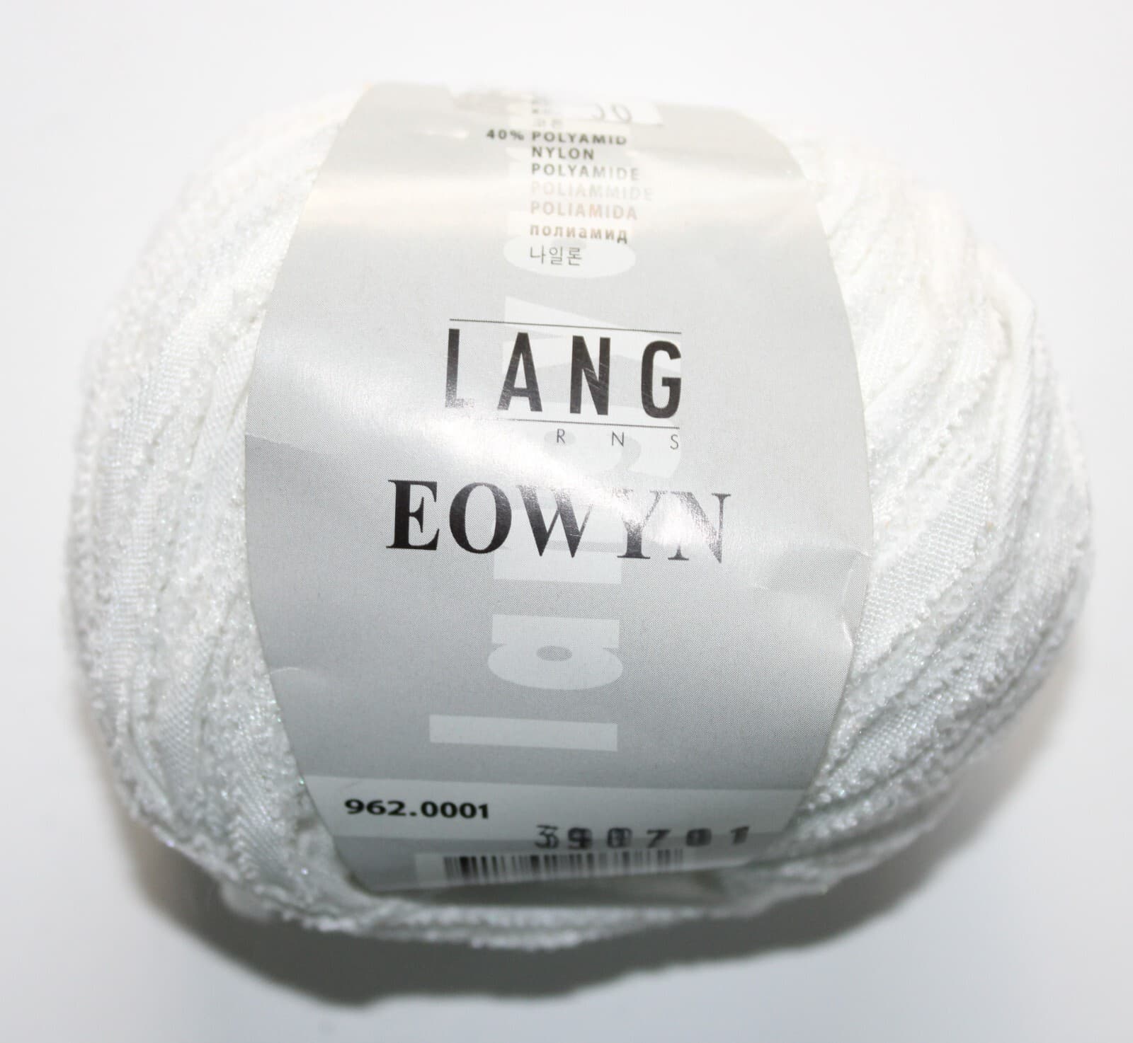 Lang Yarns EOWYN 60% Cotton 40% Polyester 962.0001 White 50gr 70m