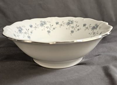 Johann Haviland 8.5" Veggie Serving Bowl Blue Garland Traditions China Corp NEW