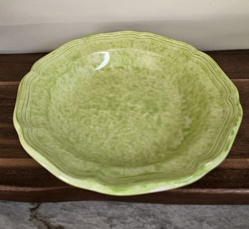 MIKASA SERVING BOWL COUNTRY CHARM BROCCOLI D9401 RETRO CABBAGE