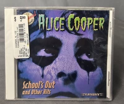 School's Out and Other Hits by Alice Cooper (CD, 2004) New Sealed