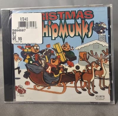 Chrismas with the Chipmunks by Chipmunks CD, 1985 NEW Sealed