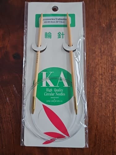 KA High Quality Circular Needles US 4 29" / 3.50mm 74cm