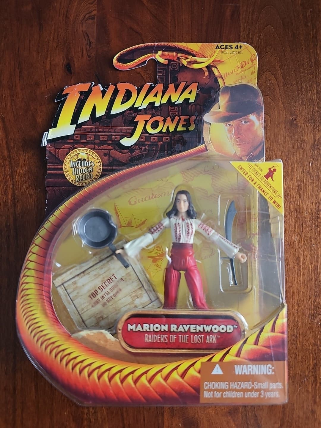 Indiana Jones 3.75" Hasbro Raiders of the Lost Ark Marion Ravenwood Sealed