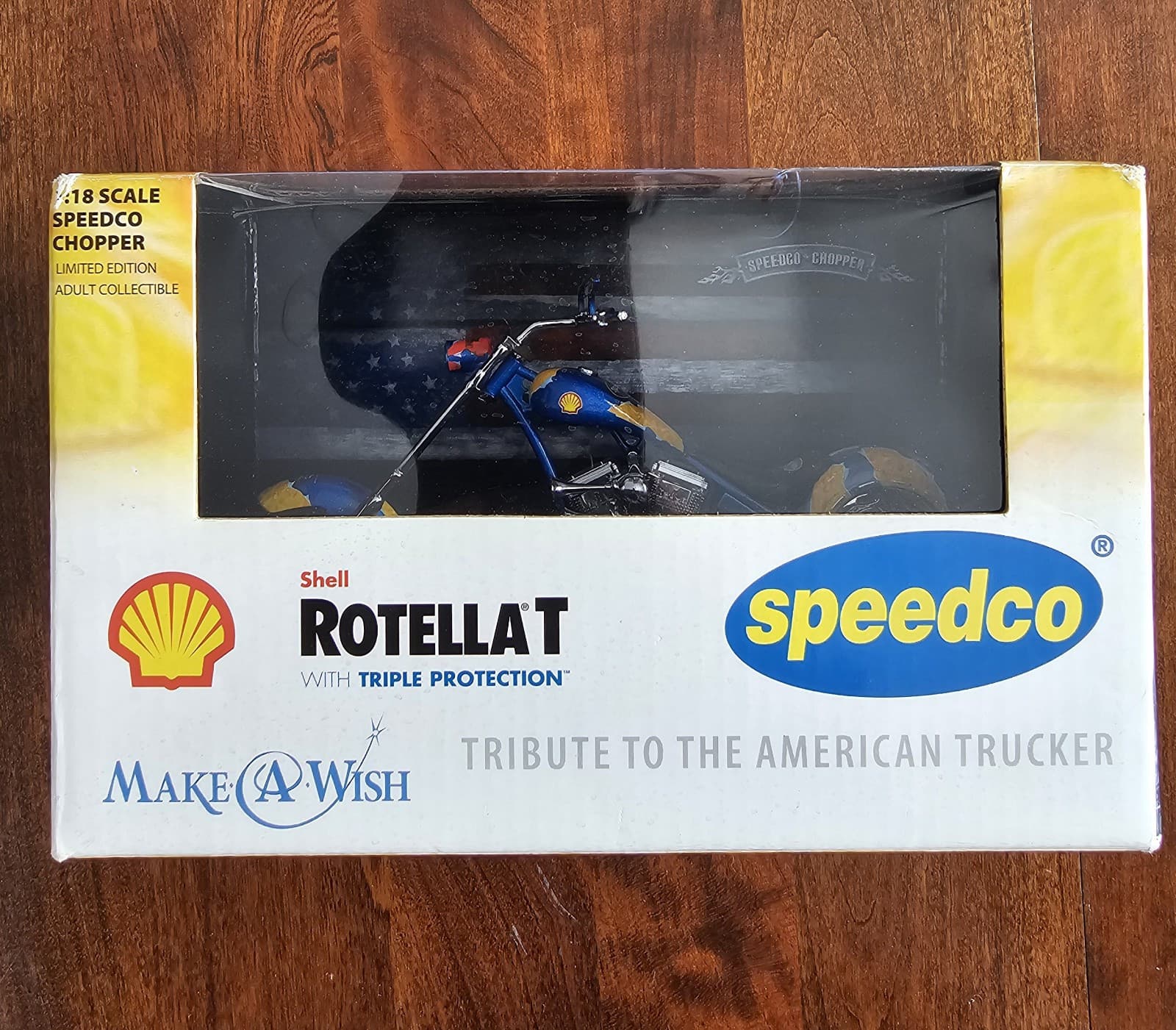 Speedco OCC Chopper Motorcycle Shell Rotella T Make A Wish 1:18 2007
