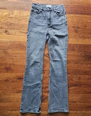 Stockholm Atelier & Other Stories Womens Black Jeans 26w 32Inseam Straight Leg