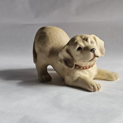 Vintage Homco Assorted Dog Puppy Figurines 8828 Lab Labador Golden Retriever