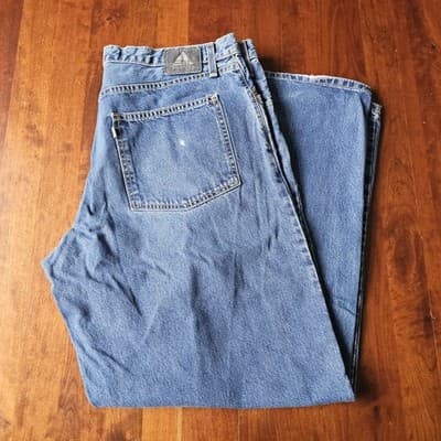 Levis Silvertab W40 L34 Med Wash Blue Jeans Loose Fit Baggy Skater