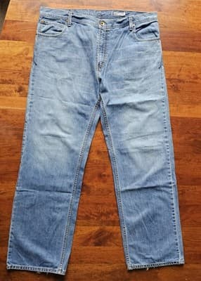 Levis Silvertab W40 L34 Med Wash Blue Jeans Loose Fit Baggy Skater