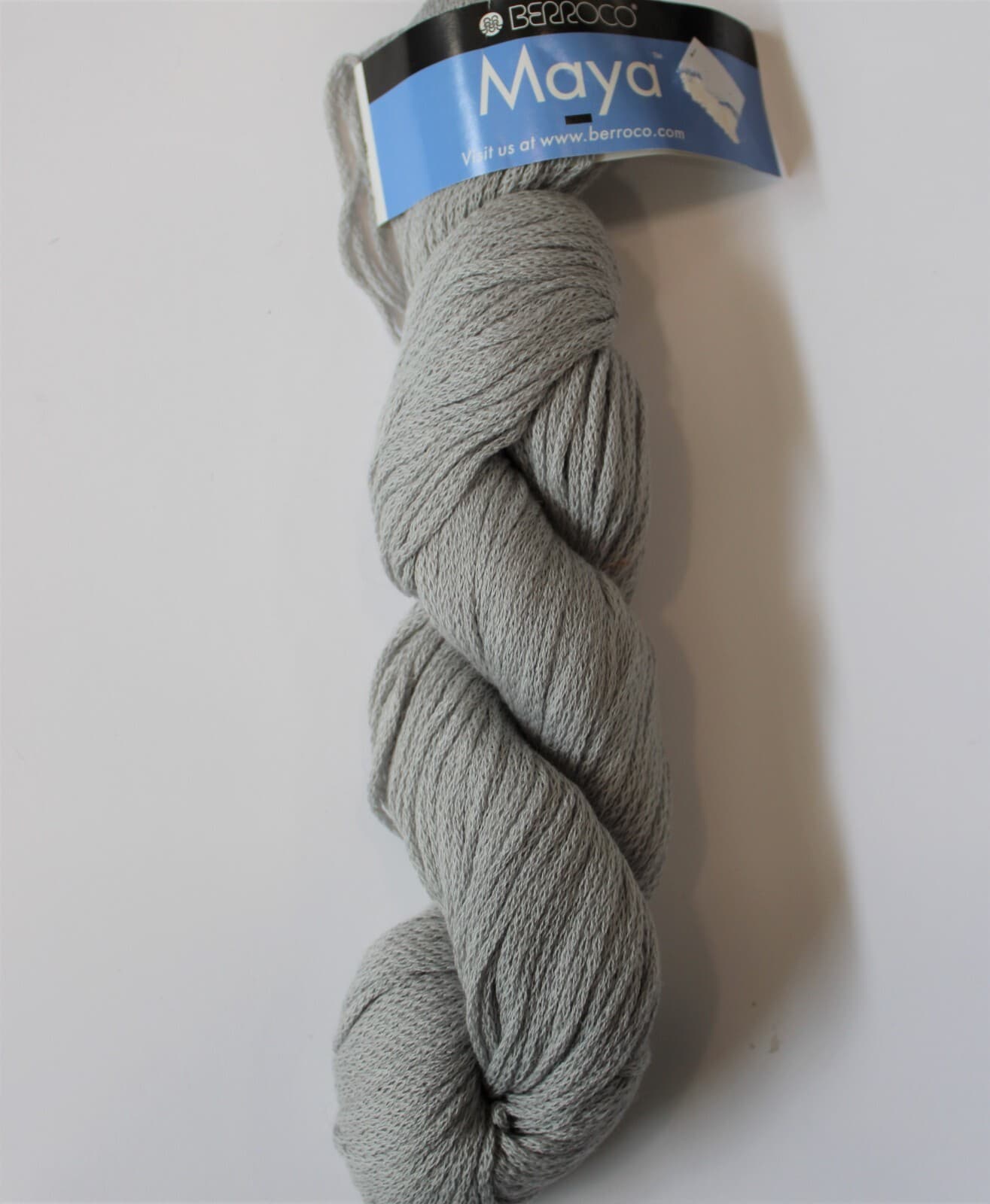 Yarn Berroco Maya 85% Pima Cotton, 15% Baby Alpaca Col:5607 Acero