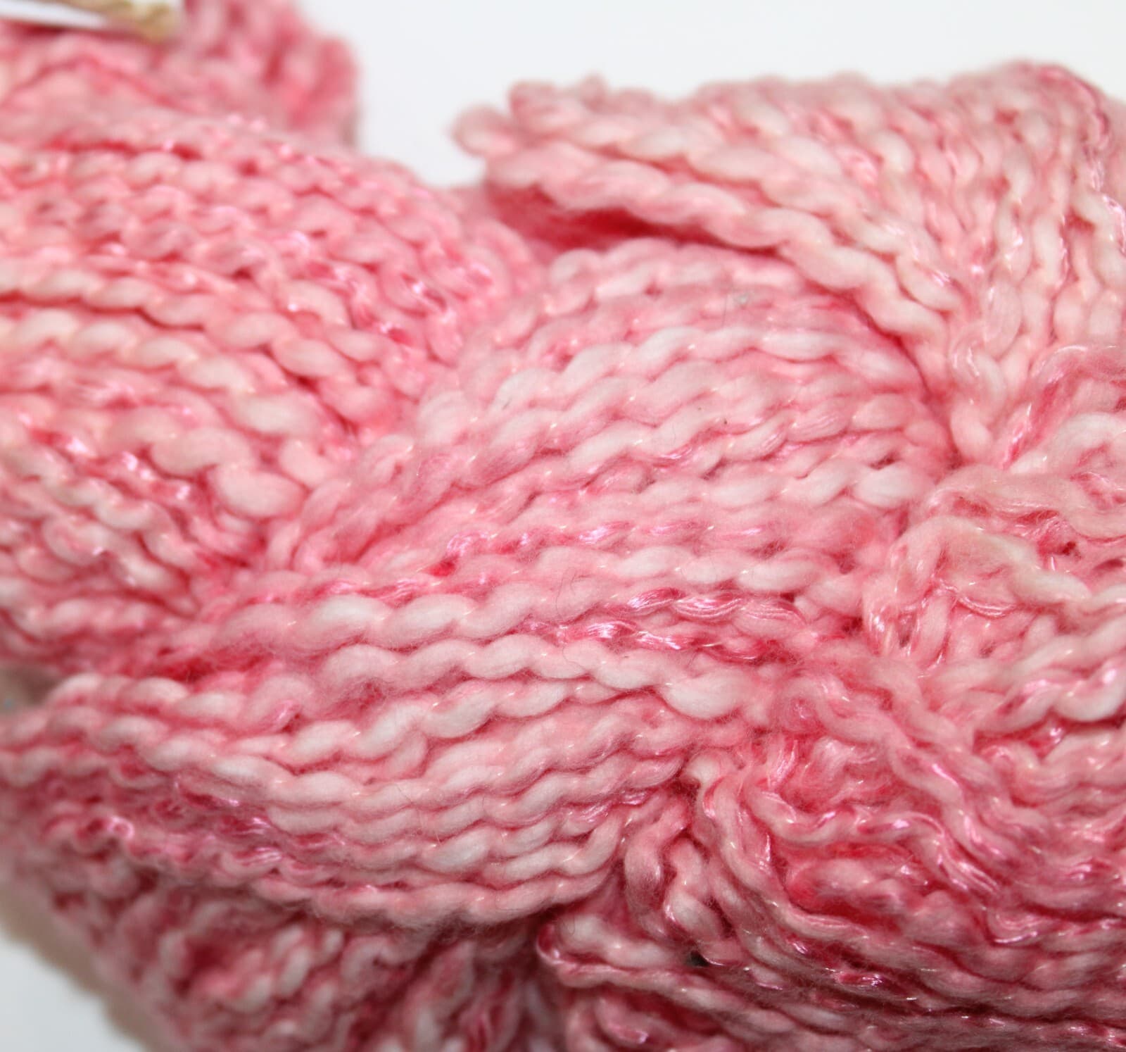 Farmhouse Yarns Cotton Blossom Yarn by Dixie 85% Cotton Rose Hand Dyed 200yd