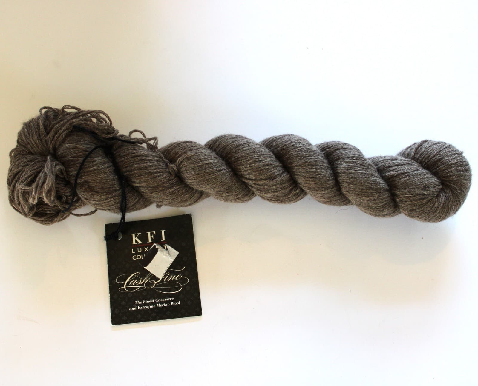 SALE KFI Luxury Col. 70% Extrafine Merino Wool 30% Cashmere LT Brown 1.76oz 355