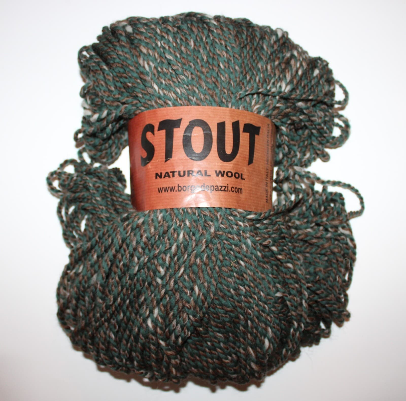 SALE Stout Natural Wool Borgo De Pazzi 100% V. Wool Col 17 Gr bei br 7oz 328yd
