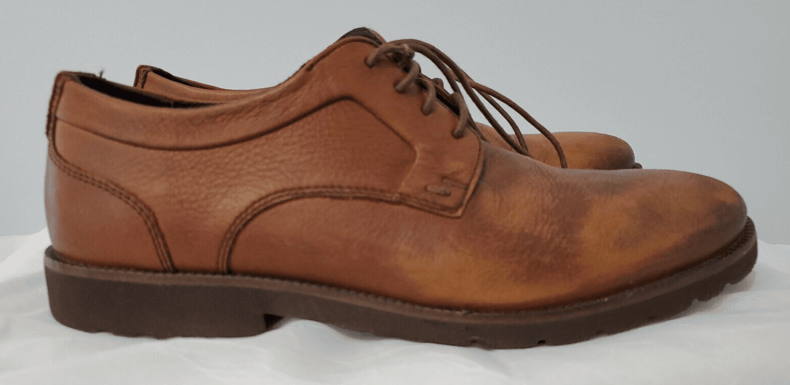 Rockport Men's Sharp and Ready 2 Plain Toe Oxford Brown size US 8.5