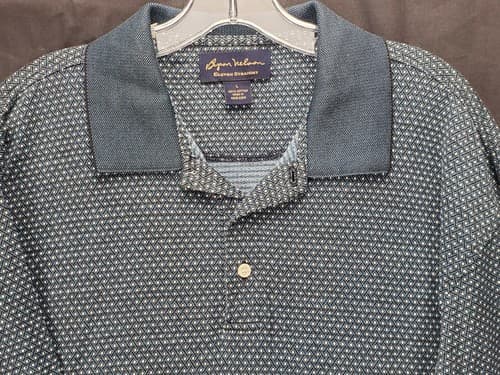 Byron Nelson Eleven Straight Mens Golf Shirt Large Polo Collar Button Up