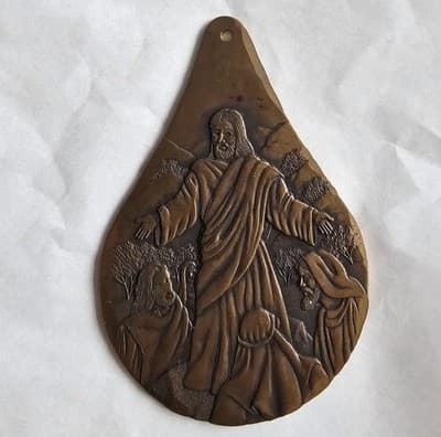 Wendell August Forge Ornament 2000 Sermon on The Mount Solid Bronze 2nd Ed