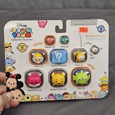 Disney Tsum Tsum Assorted Stackable Figures Lot 2016 NIB