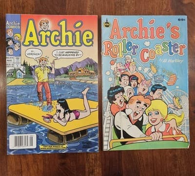 Archie Comic Books Lot of 2 1981 & 1998 See Description