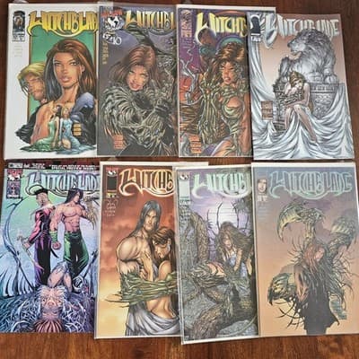 Image Witchblade Comics Lot of 8 1996-2002 Very Good, Not rated See Description