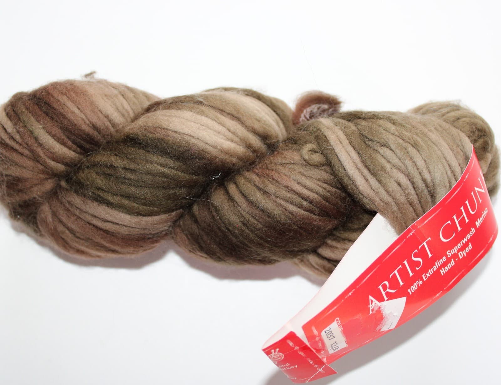 SALE Feza Artist Chunky Col 2037 Browns Super Bulky 150gr 99yd 100% Merino