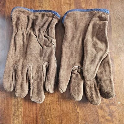 Memphis 3150XL Lined Leather Gloves Brown Suede 1 Doz Pairs FREE SHIPPING