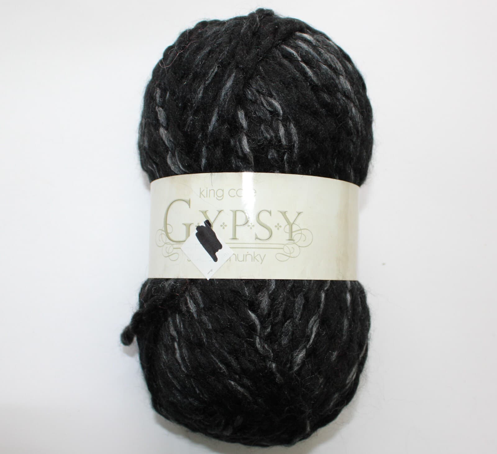 SALE King Cole Gypsy Super Chunky Acrylic Wool Col 84 Granite 100gr, 102yd