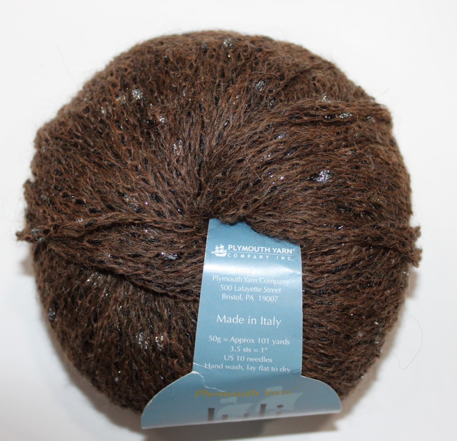 SALE Plymouth Yarns Juli 63% Alpaca 32% Nylon 5% Polyester 50gr 101yd Brown