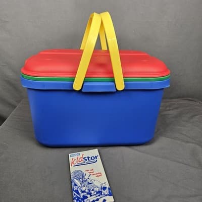 Eagle Craftstor Craft Sewing Tote Storage System Organizer Picnic Basket