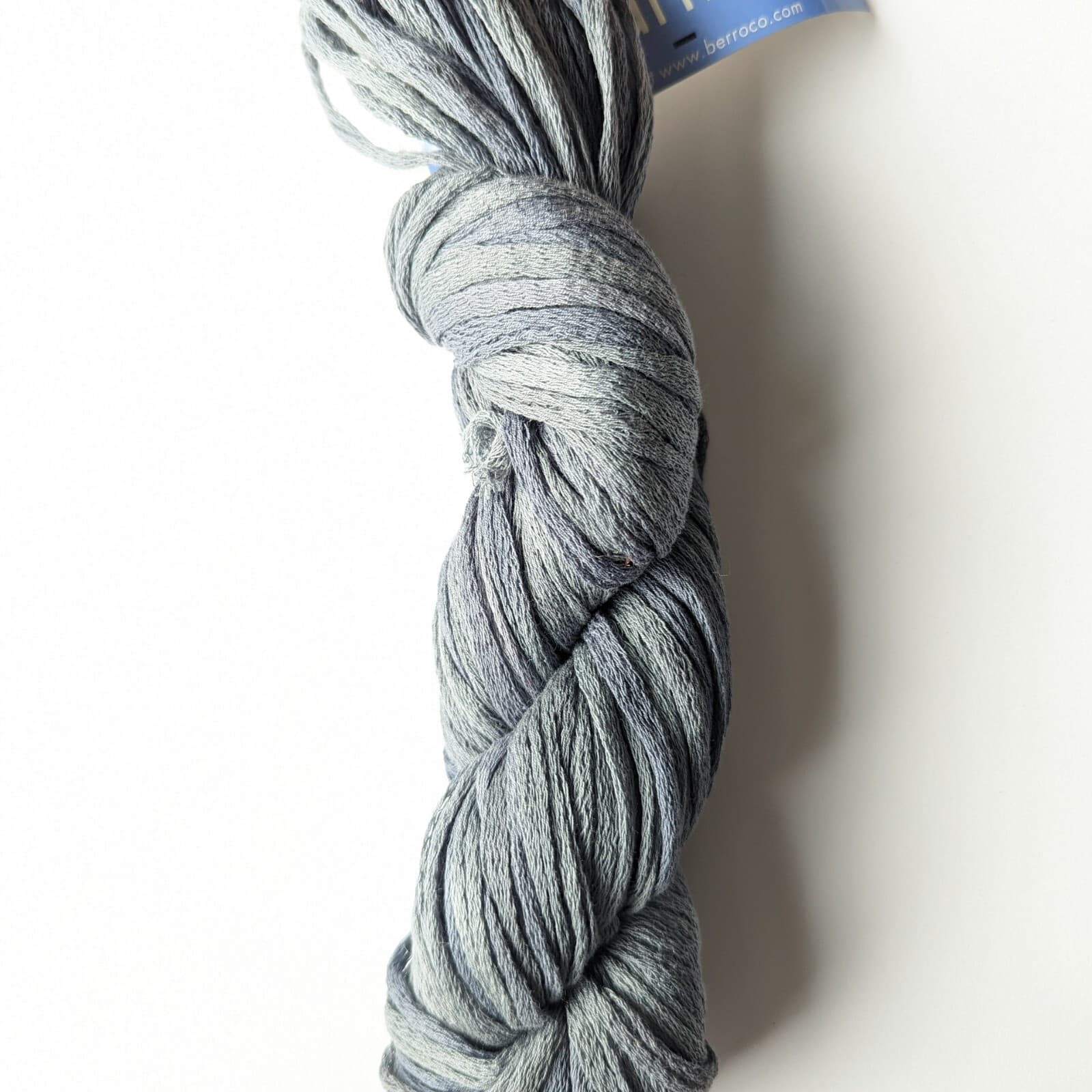 SALE Yarn Berroco Karma 100% Cotton Color: 3407 Indigo 1.75oz, 66yd, Super Bulky