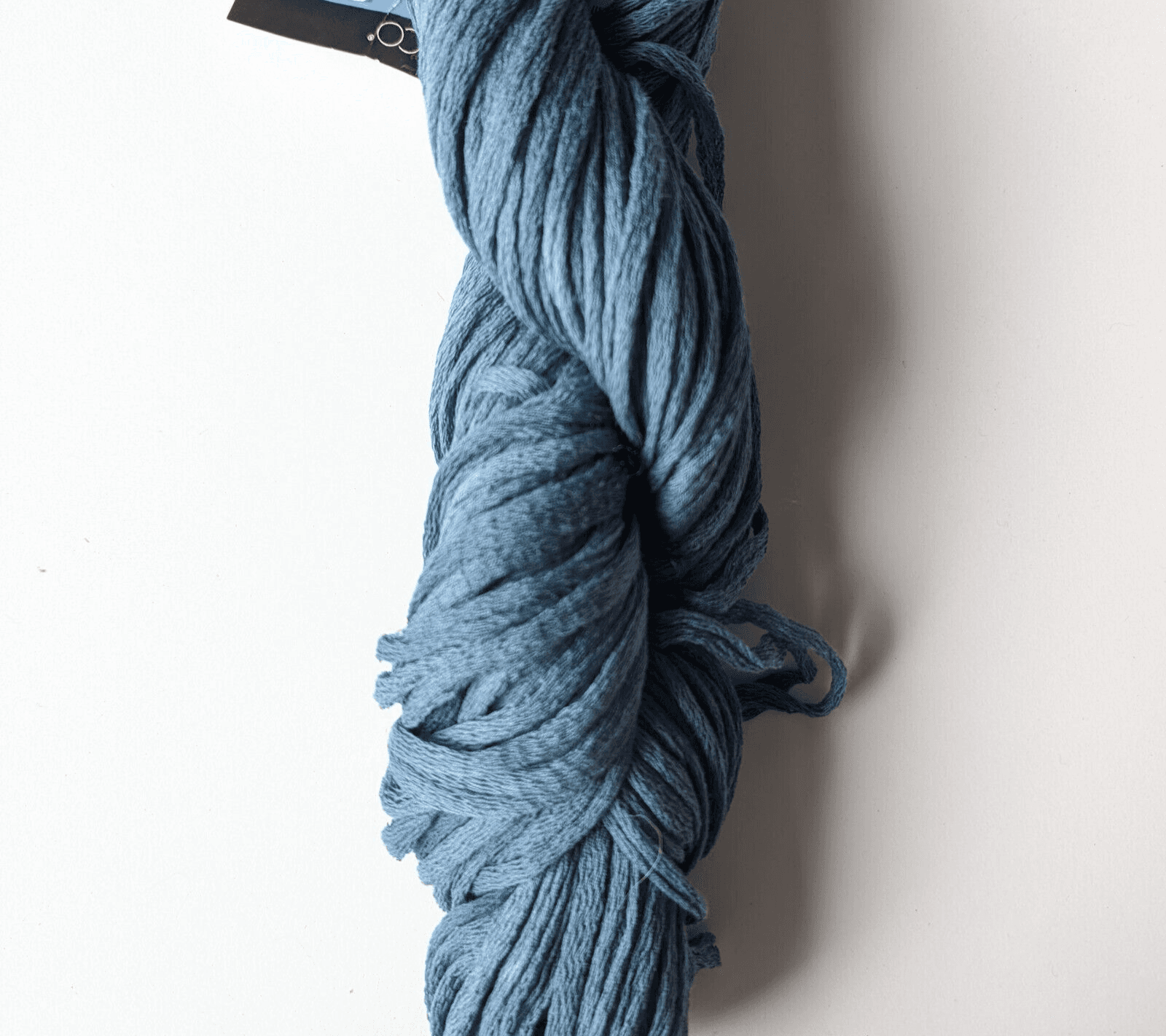 SALE Yarn Berroco Karma 100% Cotton Color: 3463 Blue 1.75oz, 66yd, Super Bulky