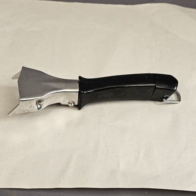 Vintage Corning Ware Black & Silver Twist Lock Pot Casserole Holder Handle