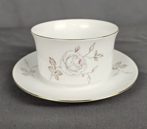 Johann Haviland China SWEETHEART ROSE Gravy Boat EXCELLENT Vtg
