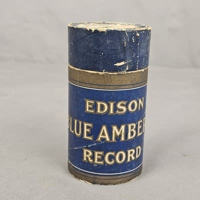 Edison Blue Amberol Record 2239 'My Old Kentucky Home' Fantasia Band w/Paper Ins