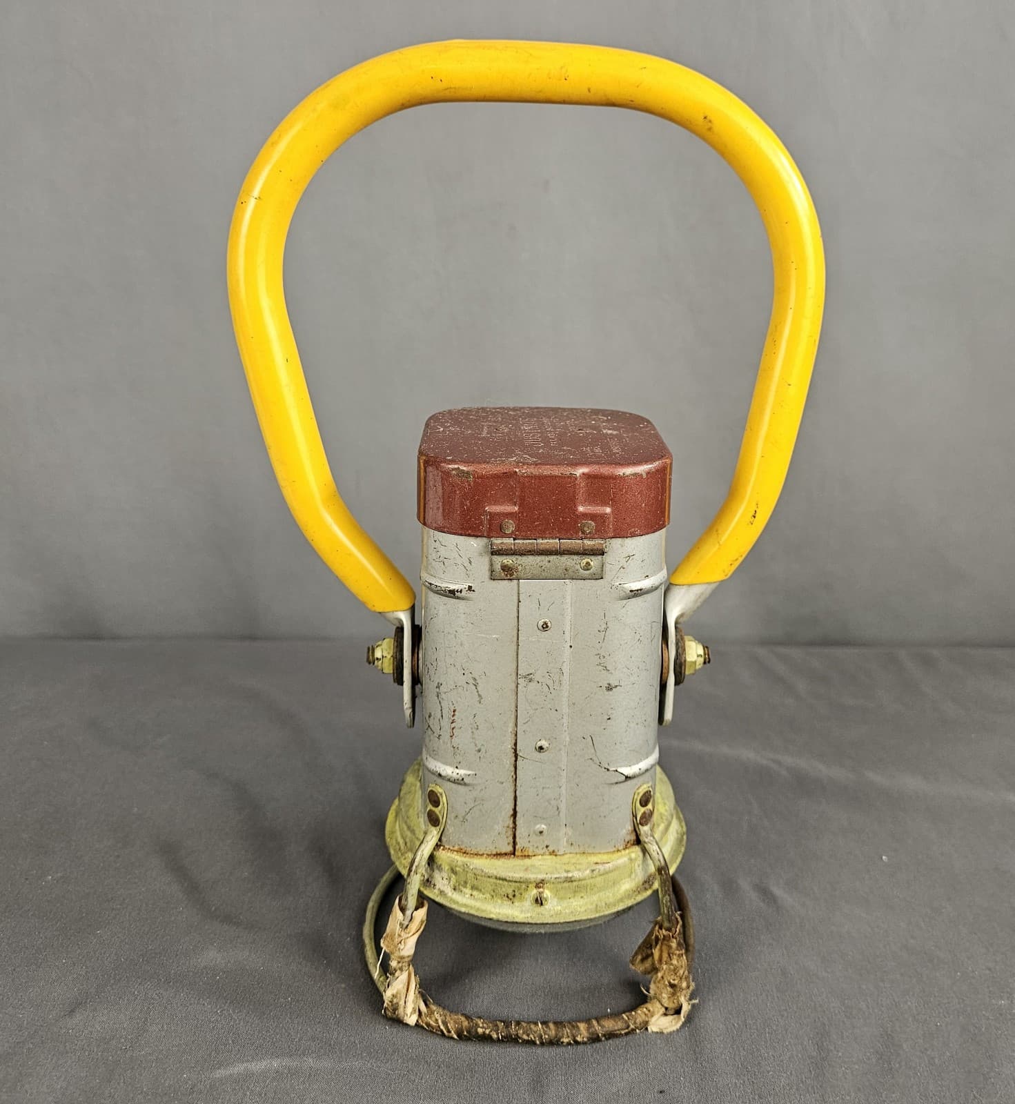 Vtg 1950s The Adam & Westlake Co Adlake Railroad Lantern Lamp No 31-D Yellow