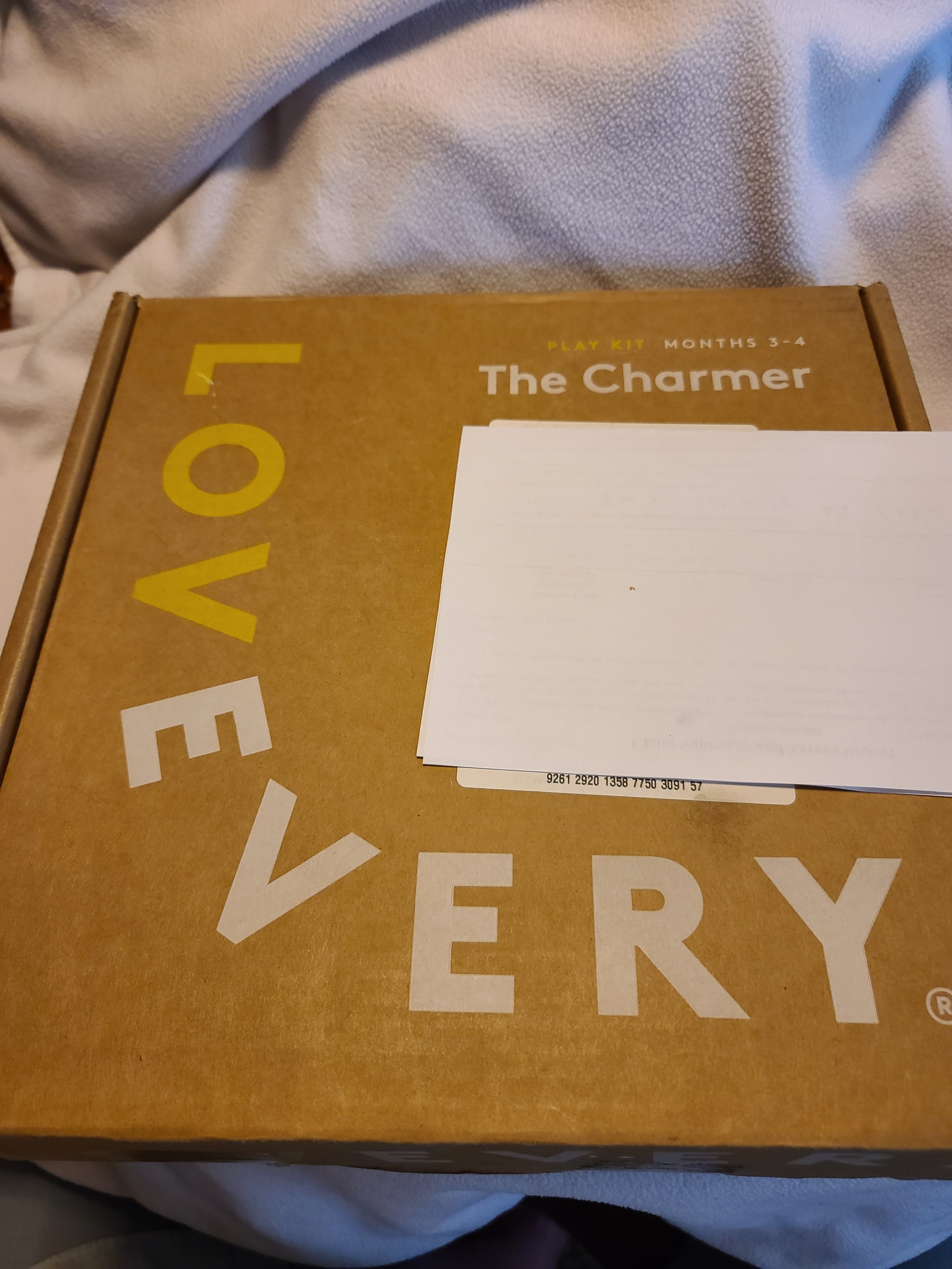 Lovevery The Charmer Play Kit 3-4 Months