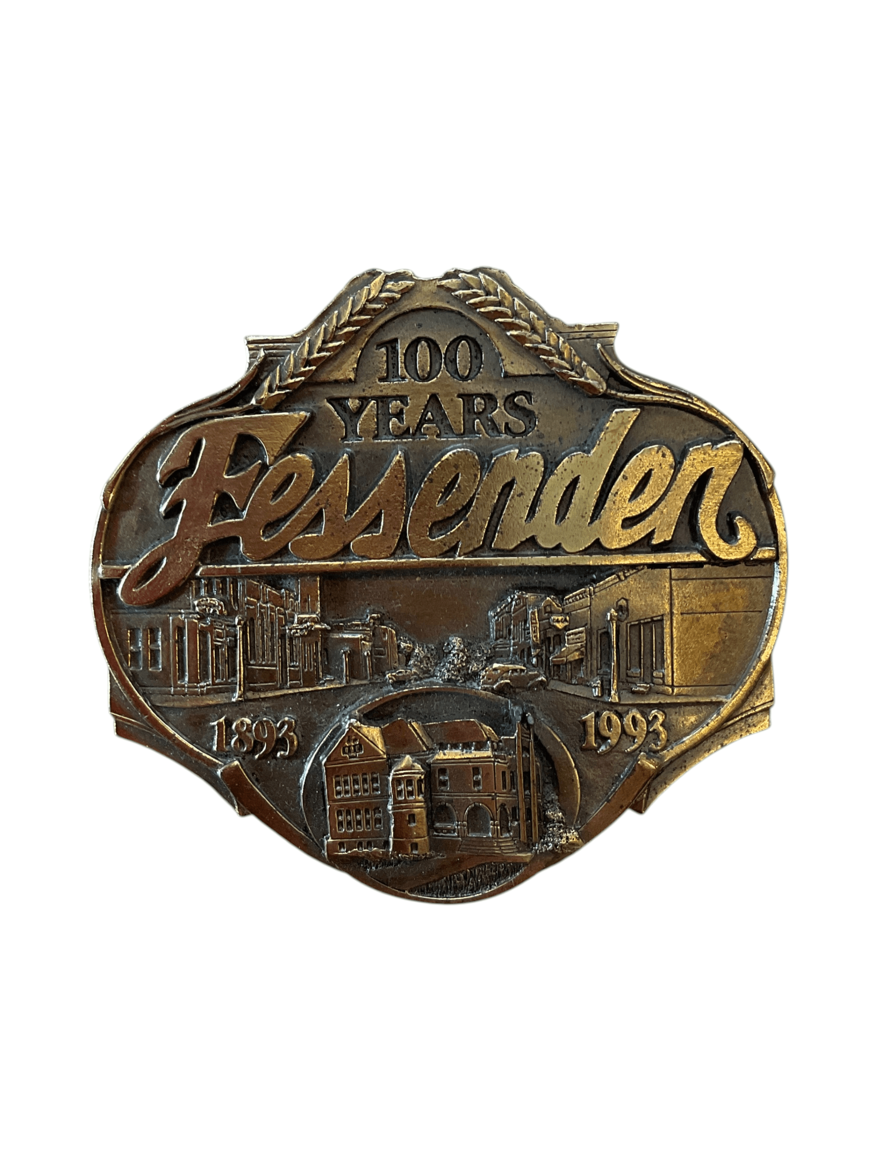 Fessenden 100 Years Limited Edition Belt Buckle 1993