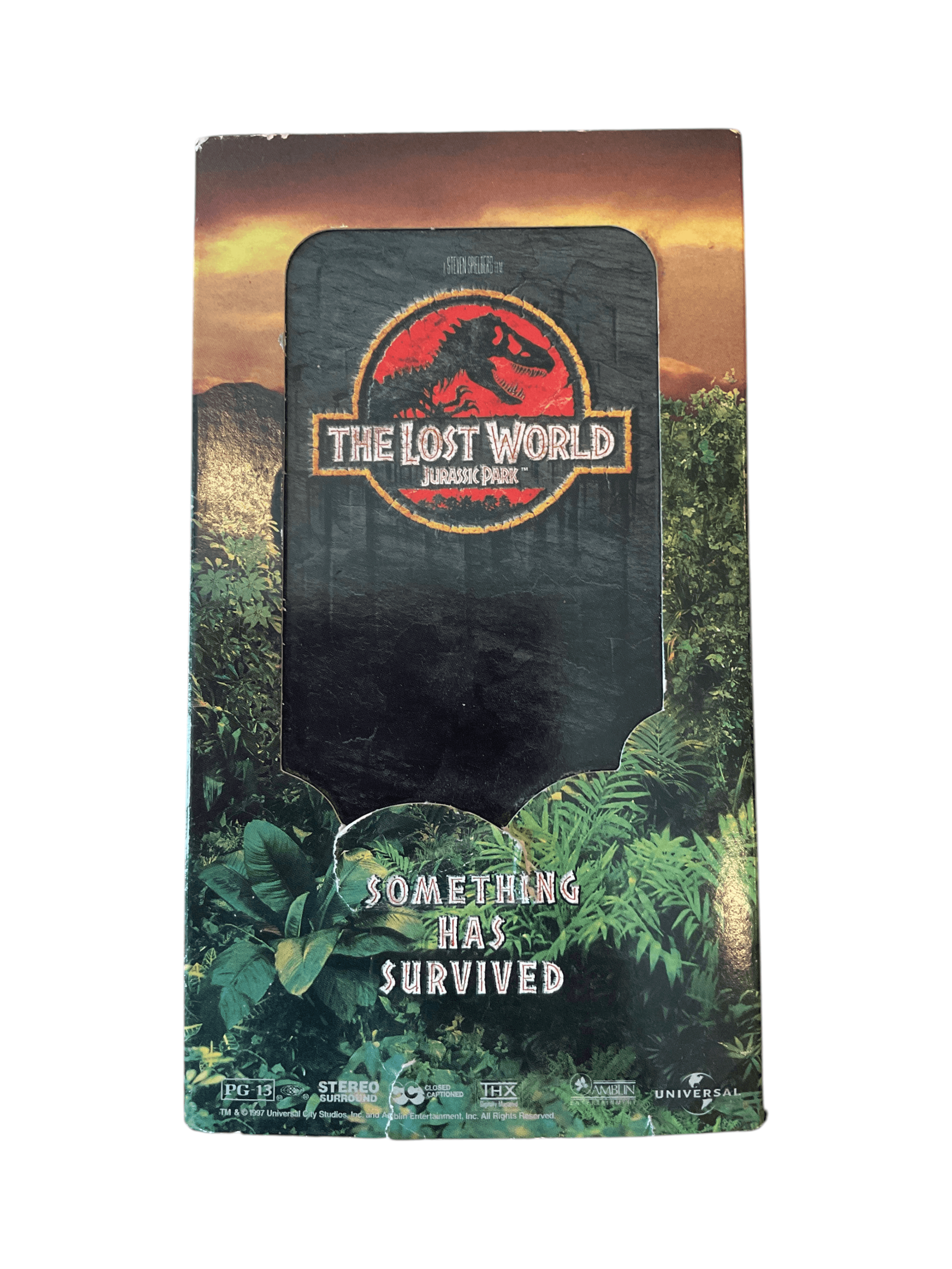 The Lost World: Jurassic Park VHS 1997 Universal