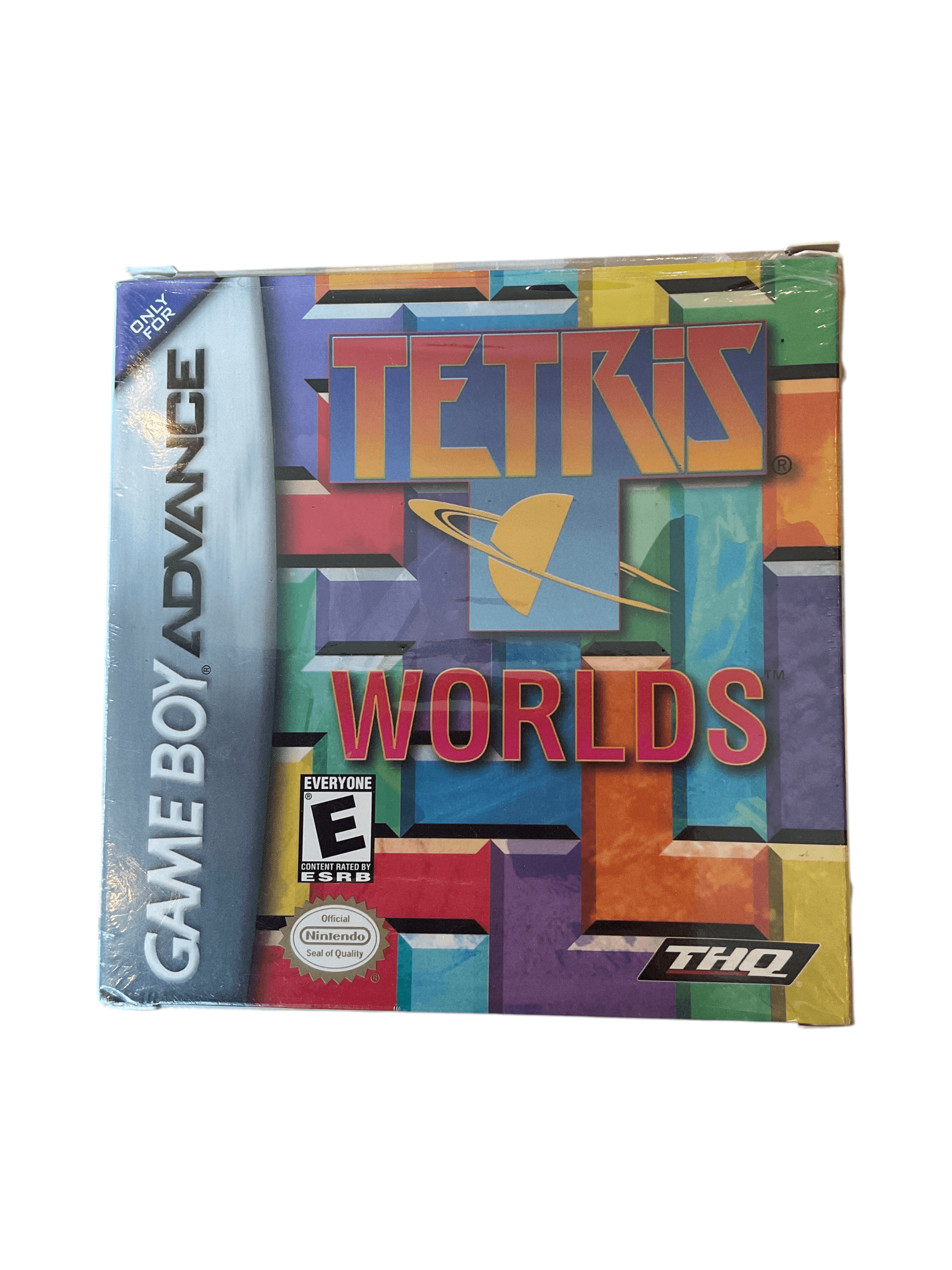 Tetris Worlds Game Boy Advance Cartridge with Box and Manual