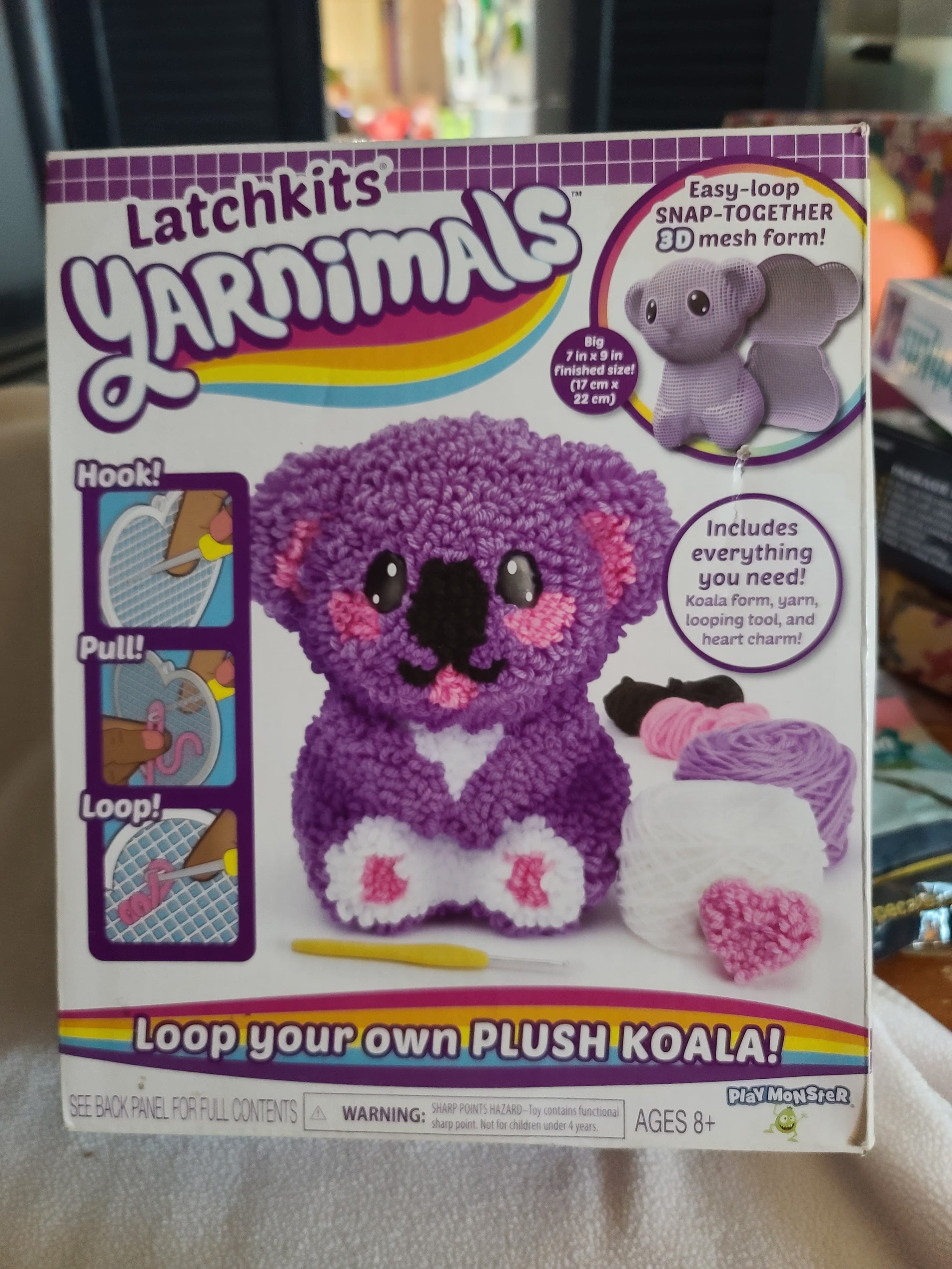 PlayMonster Latchkits Yarnimals Koala Craft Kit