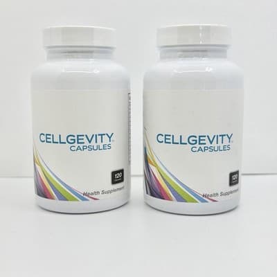 CellGevity Advanced Riboceine Technology 2 PACK 120 Capsules Per Bottle 10/2026