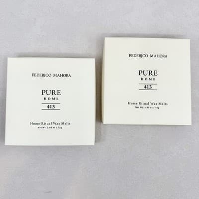 FM Pure Home 413 by Federico Mahora Home Ritual Wax Melts 2.6oz New Sealed