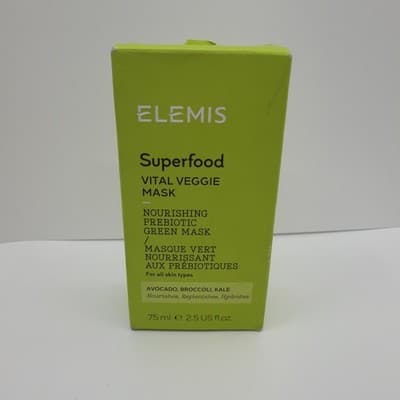 ELEMIS SUPERFOOD VITAL VEGGIE MASK (NWB/Full Size 2.5oz/75ml/Sealed) AUTHENTIC!