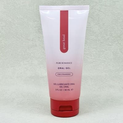 Euforia Pure Romance Great Head Pink Strawberry NEW Sealed 3oz Tube SHIPS FREE!
